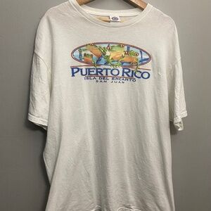 Puerto Rico Frog Graphic T-Shirt